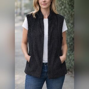 Barbara Lebek Faux Fir Vest